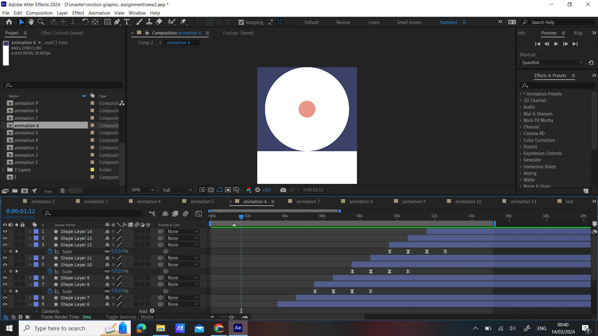 Shima Amini - Poster Animation