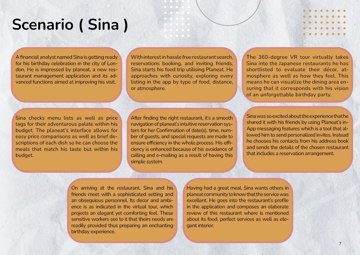 Shima Amini - Planeat Application